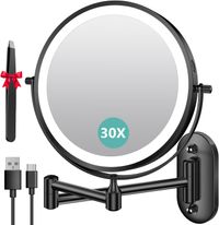 Espejo de Maquillaje Profesional con Iluminación LED y Aumento Espejo de Maquillaje Profesional con Iluminación LED y Aumento