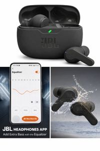 JBL Wave Beam resistente al agua con sonido Deep Bass y 32h de batería